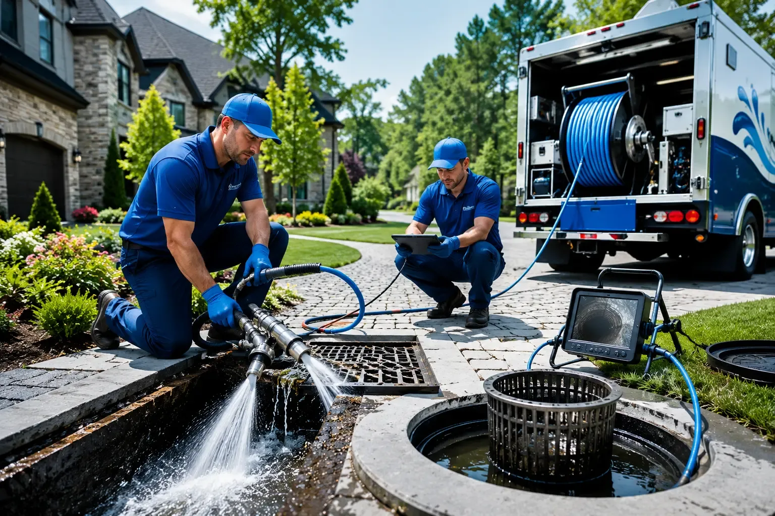 Local outdoor drain cleaning professionals in West Orange, NJ